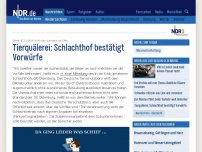 Bild zum Artikel: Tierquälerei? Ministerium zeigt Schlachthof an