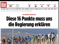 Bild zum Artikel: UN-Migrationspakt - Diese 16 Punkte muss die Regierung uns erklären