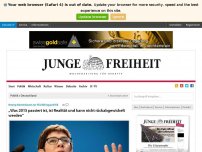 Bild zum Artikel: „Was 2015 passiert ist, ist Realität und kann nicht rückabgewickelt werden“