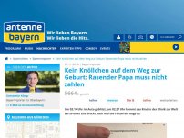 Bild zum Artikel: Kein Knöllchen auf dem Weg zur Geburt: Rasender Papa muss nicht zahlen