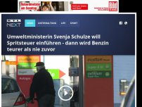 Bild zum Artikel: Umweltministerin Svenja Schulze will Spritsteuer einführen