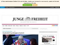 Bild zum Artikel: Claudia Roth für großzügigeres Asylrecht