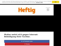 Bild zum Artikel: Mutter wehrt sich gegen Internet-Beleidigung ihrer Tochter.