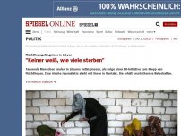 Bild zum Artikel: Flüchtlingsgefängnisse in Libyen: 'Keiner weiß, wie viele sterben'