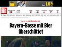 Bild zum Artikel: Nach BVB-Tor - Bayern-Bosse mit Bier überschüttet