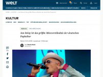 Bild zum Artikel: Jan Delay ist das größte Missverständnis der deutschen Popkultur