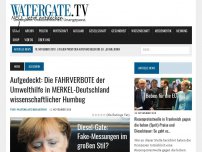 Bild zum Artikel: Aufgedeckt: Umwelthilfe betrügt hiermit…Wissenschaft meint, Grenzwerte können angehoben werden