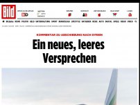 Bild zum Artikel: Kommentar - Ein neues, leeres Versprechen