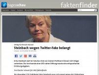 Bild zum Artikel: Erika Steinbach erneut wegen Falschmeldung belangt