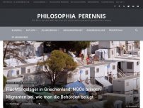 Bild zum Artikel: Flüchlingslager in Griechenland: NGOs bringen Migranten bei, wie man die Behörden belügt