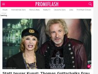 Bild zum Artikel: Statt teurer Kunst: Thomas Gottschalks Frau rettete Katzen