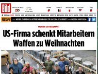 Bild zum Artikel: Zu Weihnachten - US-Firma schenkt jedem Mitarbeiter eine Waffe