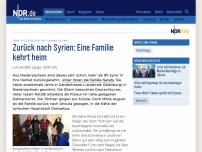 Bild zum Artikel: Zurück nach Syrien: Eine Familie kehrt heim