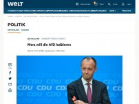 Bild zum Artikel: Merz will die AfD halbieren