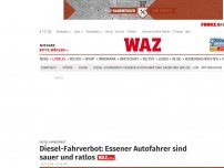 Bild zum Artikel: Diesel-Fahrverbot: Diesel-Fahrverbot: Essener Autofahrer sind sauer und ratlos