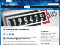 Bild zum Artikel: Im neuen Jahr wird Strom deutlich teurer