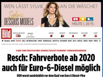 Bild zum Artikel: deutsche Umwelthilfe Chef - Resch: Fahrverbote ab 2020 auch für Euro-6-Diesel möglich