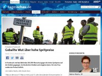 Bild zum Artikel: Zehntausende Franzosen protestieren gegen Spritpreise