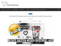 Bild zum Artikel: AfD rastet wegen „Anti-Fa“ Duschgel von St. Pauli aus!