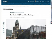 Bild zum Artikel: Der Breitscheidplatz wird zur Festung