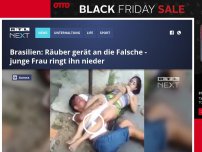 Bild zum Artikel: Brasilien: Räuber gerät an die Falsche - junge Frau ringt ihn nieder