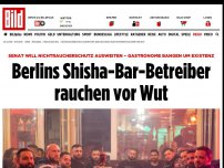 Bild zum Artikel: Nichtraucherschutz ausweiten? - Berlins Shisha-Bar-Betreiber rauchen vor Wut