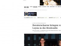 Bild zum Artikel: Beraterscharen bringen von der Leyen in die Bredouille