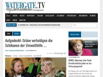 Bild zum Artikel: Aufgedeckt: Grüne verteidigen die Schikanen der Umwelthilfe ….