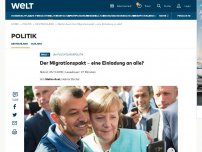 Bild zum Artikel: Der Migrationspakt - eine Einladung an alle?