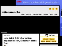 Bild zum Artikel: John Wick 3: Dreharbeiten abgeschlossen, Kinostart steht fest | Männersache