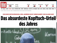 Bild zum Artikel: 5159 Euro Entschädigung - Das absurdeste Kopftuch-Urteil des Jahres