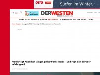 Bild zum Artikel: Frau kriegt Knöllchen wegen pinker Parkscheibe – und regt sich darüber mächtig auf