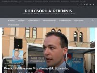 Bild zum Artikel: Petition zum Migrationspakt: Bundestag lehnt vorzeitige Anhörung ab