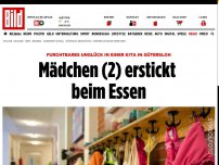 Bild zum Artikel: Tragisches Unglück - Mädchen (2) erstickt in Kita beim Essen