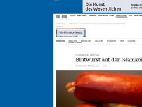 Bild zum Artikel: Innenministerium serviert Blutwurst auf der Islamkonferenz