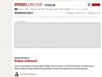 Bild zum Artikel: Globale Klimakrise: Gretas Aufstand