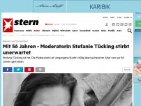 Bild zum Artikel: Bekannt aus 'Formel Eins': Mit 56 Jahren - Moderatorin Stefanie Tücking stirbt unerwartet