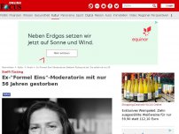 Bild zum Artikel: Stefanie Tücking - SWR-3-Moderatorin mit nur 56 Jahren gestorben