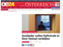 Bild zum Artikel: Ausländer sollen Haftstrafe in ihrer Heimat verbüßen