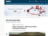 Bild zum Artikel: Französische Regierung verschiebt Erhöhung der Ökosteuer