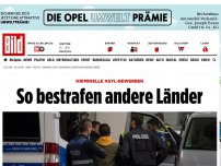 Bild zum Artikel: Kriminelle Asyl-Bewerber - So bestrafen andere Länder