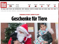 Bild zum Artikel: Tierheim stoppt Vermittlung - Geschenke für Tiere