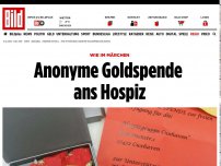 Bild zum Artikel: Wie im Märchen - Anonyme Goldspende ans Hospiz