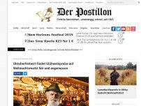 Bild zum Artikel: Oktoberfestwirt findet Glühweinpreise auf Weihnachtsmarkt fair und angemessen