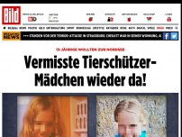 Bild zum Artikel: Kristina (13) und Jasmin (13) - Zwei Tierschützer-Mädchen spurlos verschwunden