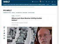 Bild zum Artikel: Müssen auch diese Benziner künftig draußen bleiben?