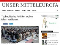 Bild zum Artikel: Tschechische Politiker wollen Islam verbieten