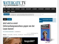 Bild zum Artikel: Jetzt wird es ernst: Untersuchungsausschuss gegen von der Leyen kommt