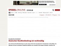 Bild zum Artikel: Europäischer Gerichtshof: Deutscher Rundfunkbeitrag ist rechtmäßig