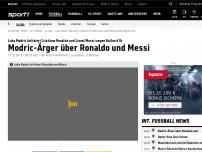 Bild zum Artikel: Modric findet Ronaldo und Messi respektlos